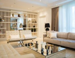 salon bien amueblado